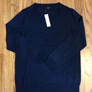 Navy JCrew sweater NWT